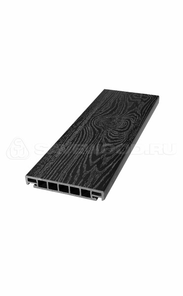 Террасная доска из ДПК SW Salix (S) (T) черный купить в Химках