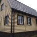 Сайдинг "blockhouse" под бревно, Престиж ВН-01, золотистый купить в Химках