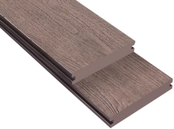 Террасная доска ДПК Outdoor 3D полнотелая NEVADA/CALIFORNIA BROWN коричневая микс купить в Химках