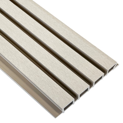 Фасадная реечная панель EasyDecking Wood-X 219х26 Бежевый купить в Химках