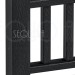 Комплект крышка/юбка для столба SEQUOIA BLACK купить в Химках