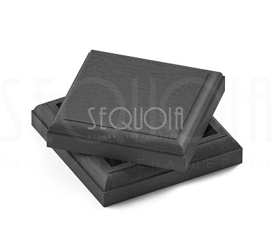 Комплект крышка/юбка для столба SEQUOIA GRAY купить в Химках