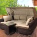 Диван-Трансформер AFINA плетеный из иск. ротанга AFM-320B Brown купить в Химках
