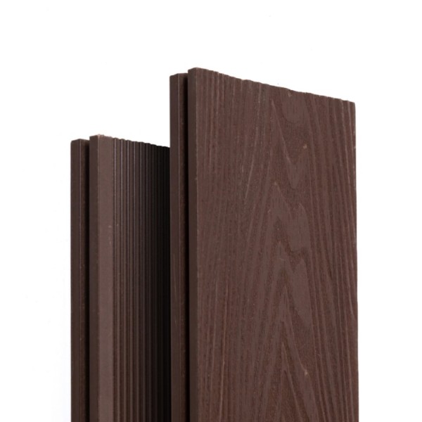 Террасная доска Ecodecking Экстра 3D полнотелая Венге купить в Химках