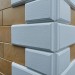 Угол Наружный к Фасадным Термопанелям Доломит Дагестанский Камень 400 мм Белый купить в Химках