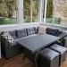 Комплект мебели AFINA плетеной из иск. ротанга AFM-307G-Grey купить в Химках
