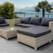 Комплект мебели AFINA плетеной из иск. ротанга YR821G Grey/Grey купить в Химках