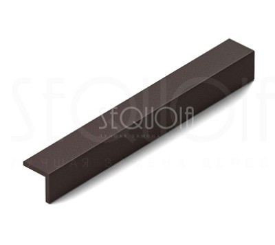 Уголок завершающий террасный SEQUOIA BLACK