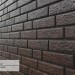 Фасадная панель Ю-Пласт Стоун Хаус Кирпич Коричневый купить в Химках