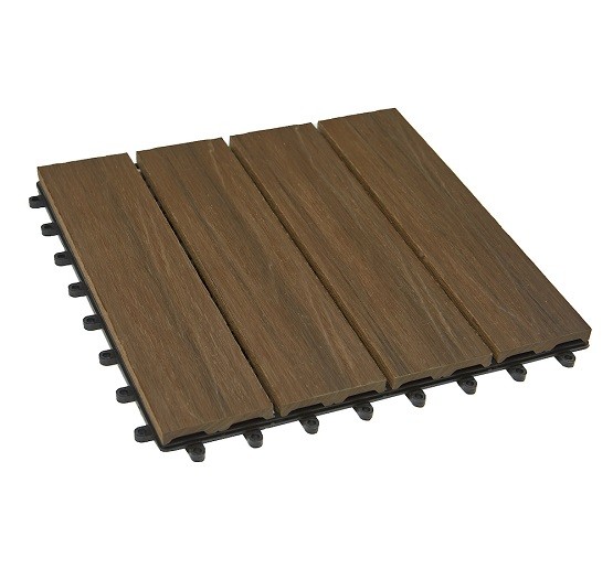 Садовый паркет дпк CM Garden Modern, 300х300 мм, PATINA BROWN (Патина коричневый) купить в Химках