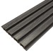 Фасадная доска из ДПК Faynag Wood Рейка Мокрый Асфальт купить в Химках