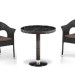 Комплект плетеной мебели AFINA из иск. ротанга T601/Y79A-W53 Brown 2Pcs купить в Химках
