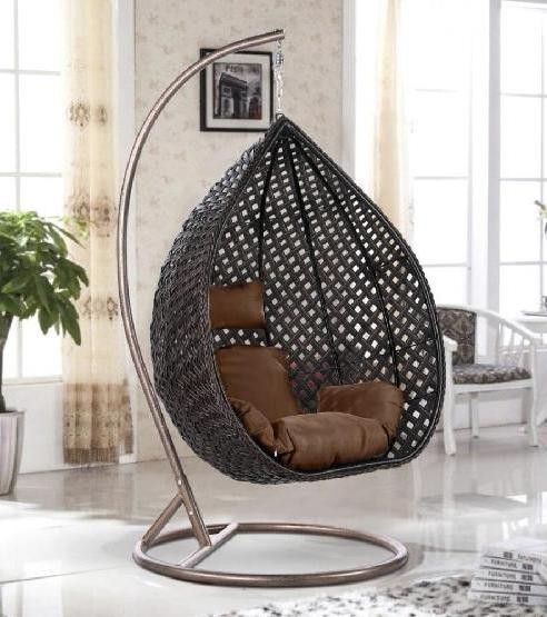 Кресло Подвесное из искусственного ротанга AFM-250B-XL Brown купить в Химках