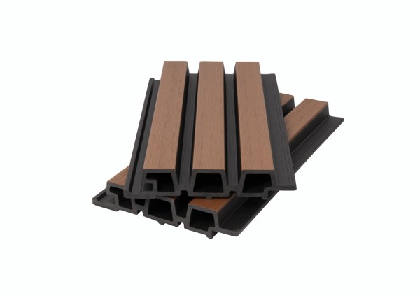 Фасадная панель брусковая двухцветная co-extrusion, sand mix купить в Химках