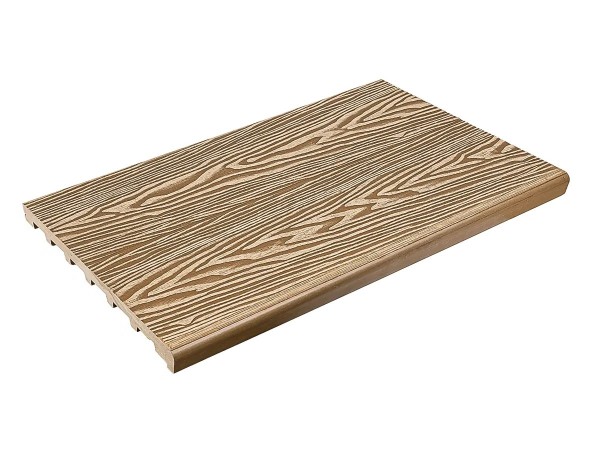Ступень полнотелая из ДПК Deckart Step 3D Орех купить в Химках