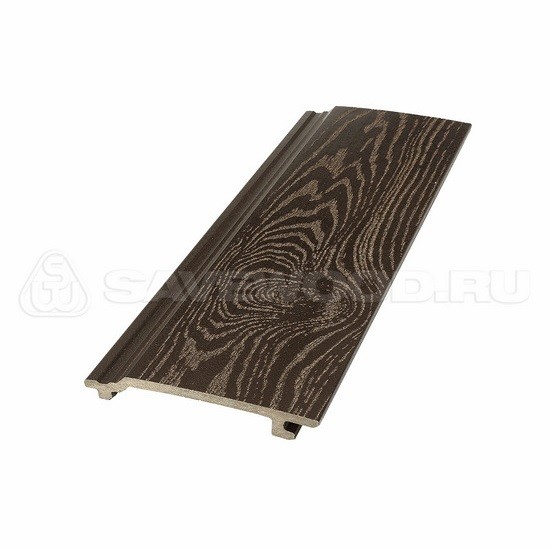 Сайдинг из дпк savewood sw-sorbus тангенциальный распил темно-коричневый купить в Химках