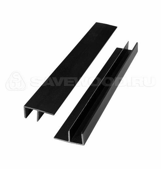 F-профиль ДПК Savewood – Чёрный купить в Химках