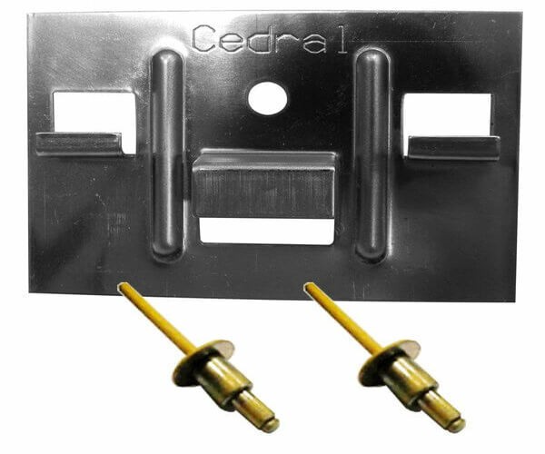 КЛЯММЕР + ЗАКЛЁПКА ДЛЯ CEDRAL CLICK 250 ШТ купить в Химках
