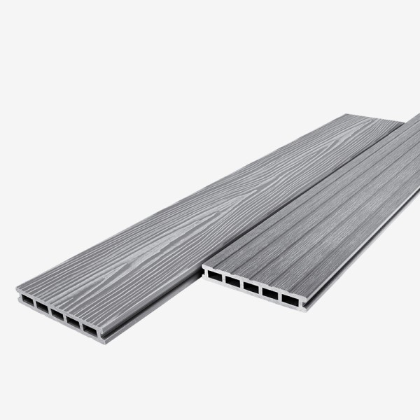Террасная доска из ДПК RusDecking Unodeck Mogano - Серый купить в Химках