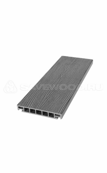 Террасная доска из ДПК SW Salix (S) (R) пепельный купить в Химках