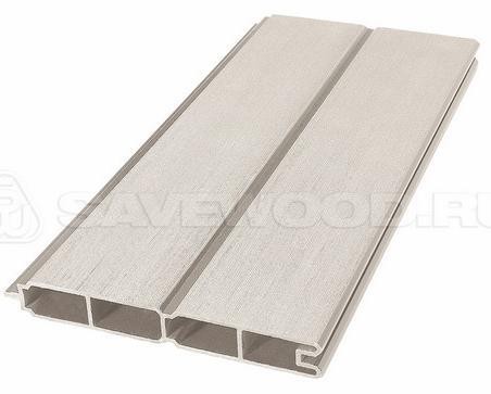 Заборный профиль из ДПК Savewood SW Agger матовый бежевый купить в Химках