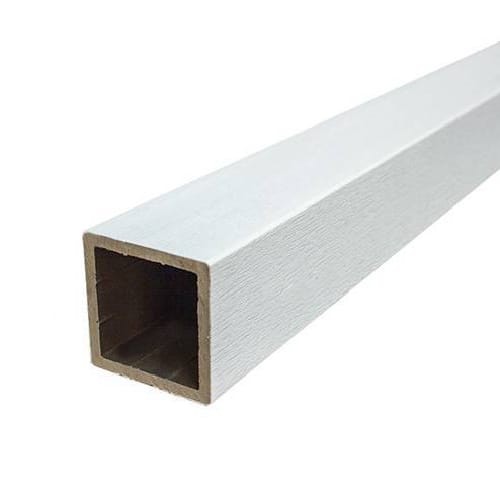 Столб опорный Woodvex Co-Extrusion Белый купить в Химках